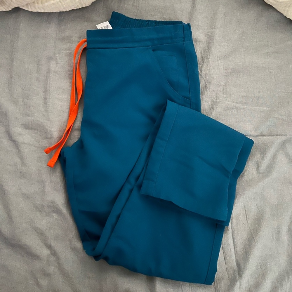Figs Yola Skinny Pant Alps Blue